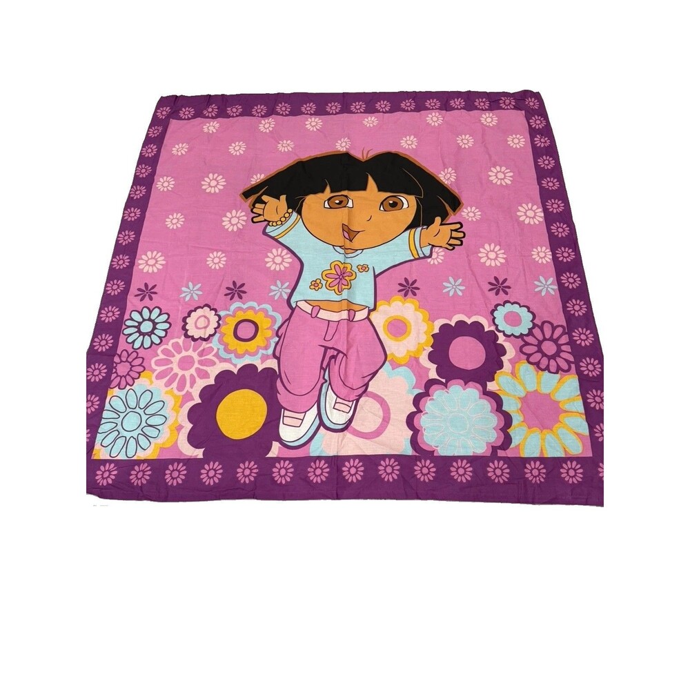 2006 Dora the Explorer Fabric Shower Curtain